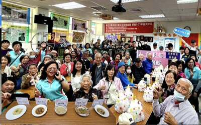 景文科大義廚陪耆老提前歡欣迎聖誕圖片