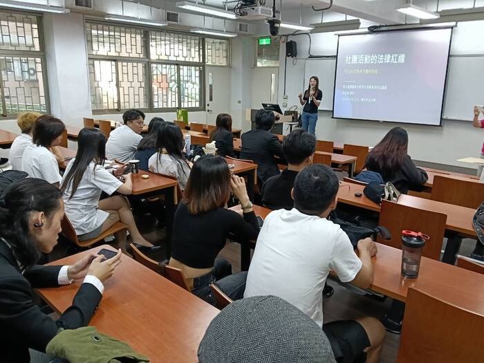 景文科技大學115學年度「系學會迎新活動行前訓練」圖片